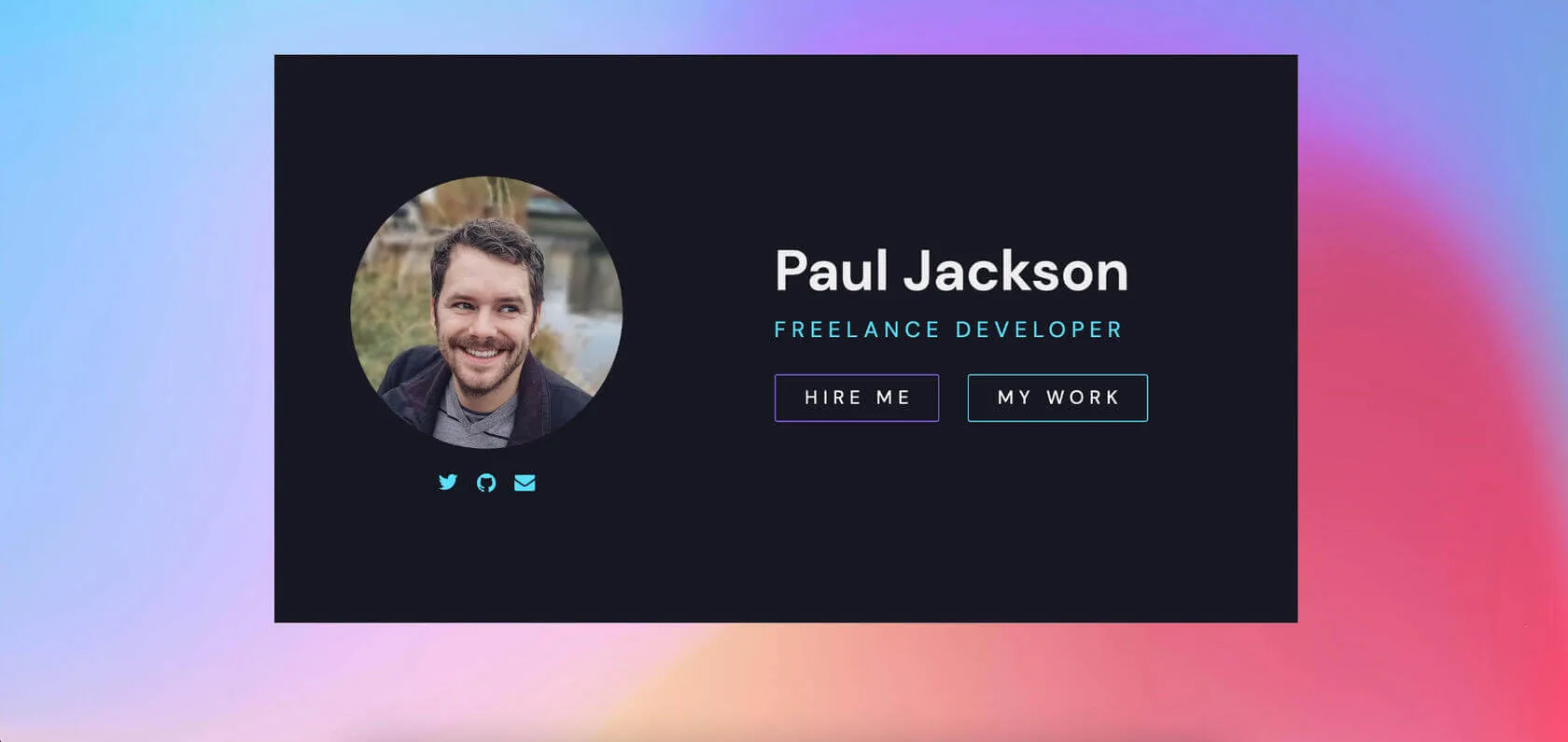 Freelancer Portfolio Carrd.co Template Freelancer Portfolio Carrd.co Template