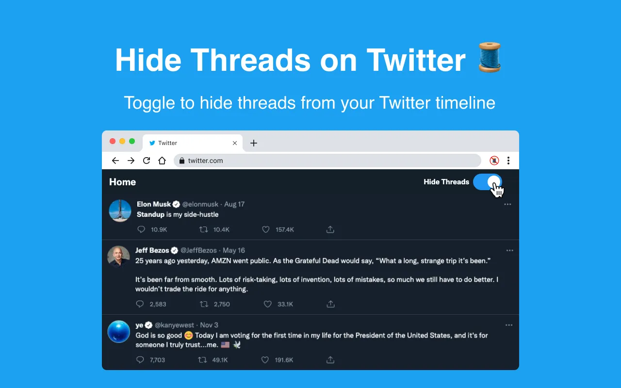 How To Hide Twitter Threads How To Hide Twitter Threads